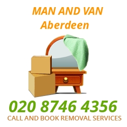 moving home van Aberdeen