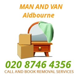 moving home van Aldbourne