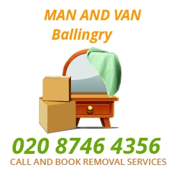 moving home van Ballingry