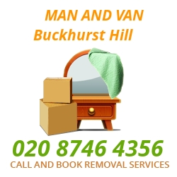 moving home van Buckhurst Hill