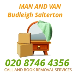 moving home van Budleigh Salterton