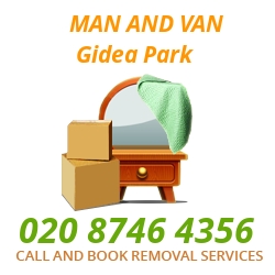 moving home van Gidea Park