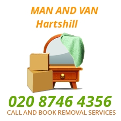 moving home van Hartshill