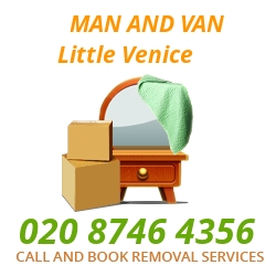 moving home van Little Venice