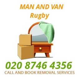 moving home van Rugby