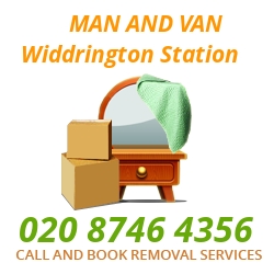 moving home van Widdrington Station