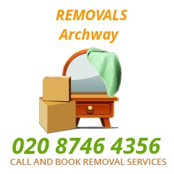 furniture removals Archway