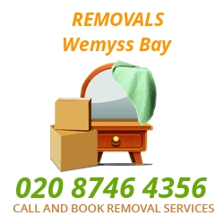 furniture removals Wemyss Bay